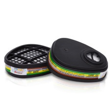 Фільтр Trident polyGARD 703 ABEK1 для захисних масок комбінований (комплект - 2 шт)